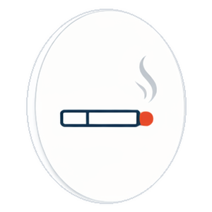 Smoking risk factor icon