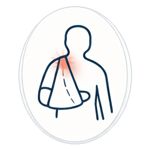 Prior spinal trauma icon
